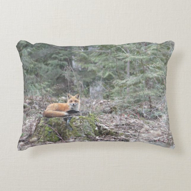 Fox Wildlife Decorator Decorative Cushion (Front)