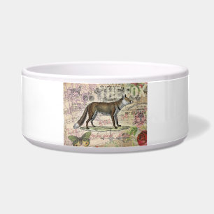 Fox Wildlife Vintage Animal Illustration 
