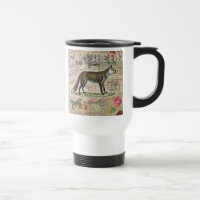 Fox Wildlife Vintage Animal Illustration