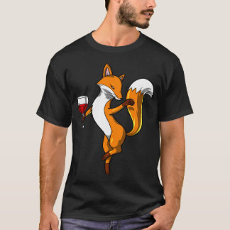 Fox Wine Party T-Shirt