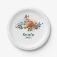 Fox Winter Woodland Baby Shower