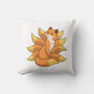 Fox with 9 Fox tails Cushion