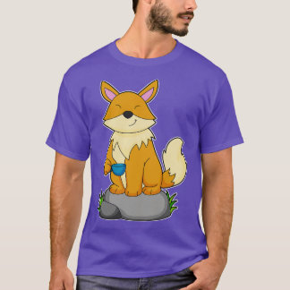 Fox with Coffee cup 1 T-Shirt