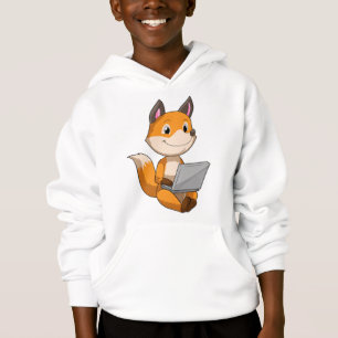 Fox with Laptop