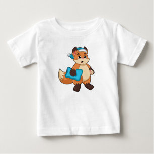 Fox with Nightcap Baby T-Shirt