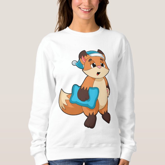 Fox with Nightcap Sweatshirt (Front)