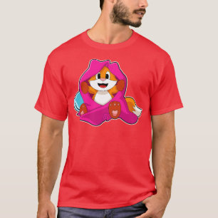 Fox with Pillow and Blanket T-Shirt