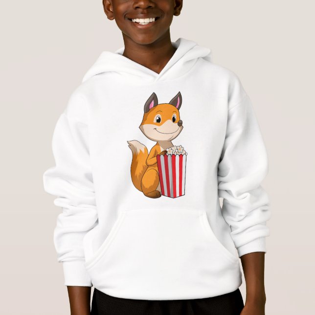Fox with Popcorn (Front)