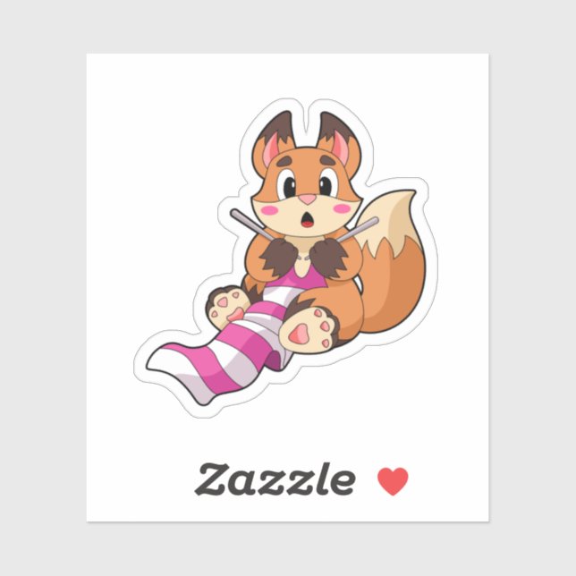 Fox with Scarf (Sheet)