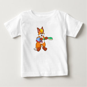 Fox with Towel & Brush Baby T-Shirt