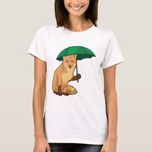 Fox with Umbrella T-Shirt