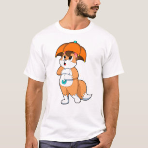 Fox with Umbrella T-Shirt