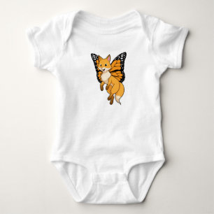 Fox with Wing Baby Bodysuit