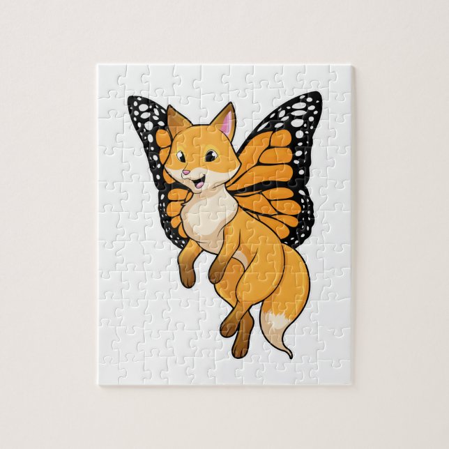 Fox with Wing Jigsaw Puzzle (Vertical)