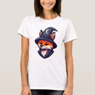 Fox Wizard - Magic Fantasy T-Shirt