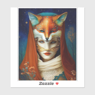 Fox Woman Surreal Fantasy Art