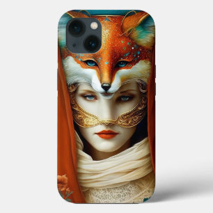 Fox Woman Surreal Fantasy Art iPhone 13 Case