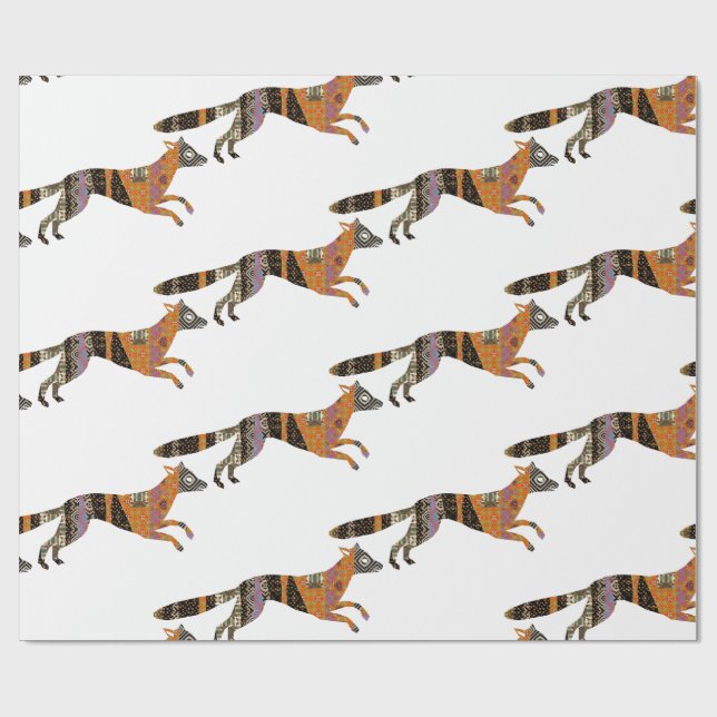 Fox Wrapping Paper (Flat)
