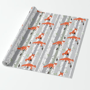 Fox Wrapping Paper. Wrapping Paper