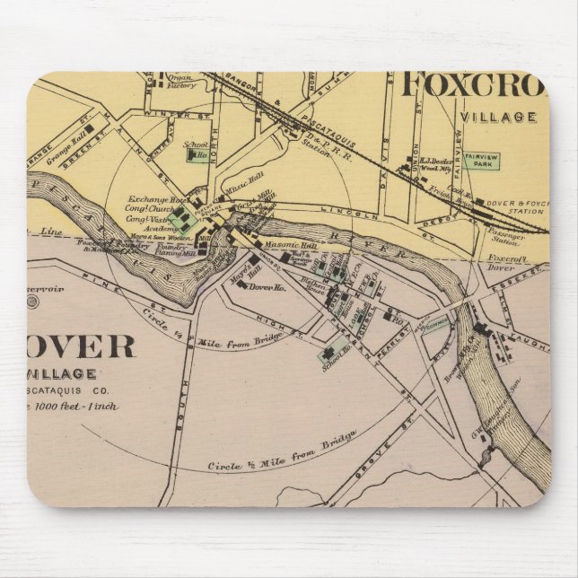 Foxcroft, Dover Mouse Mat (Front)