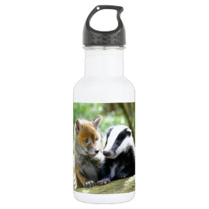 Foxcub & Badger Cute! 532 Ml Water Bottle