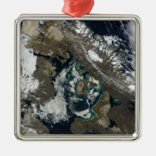 Foxe Basin, Northern Canada Metal Tree Decoration