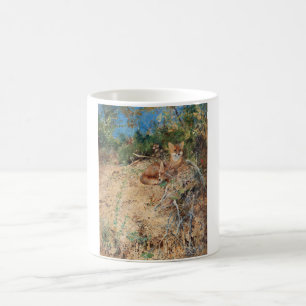 Foxes, Bruno Liljefors Coffee Mug