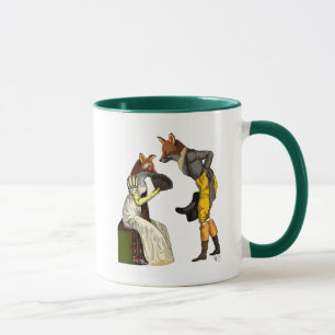 Foxes Courting Mug