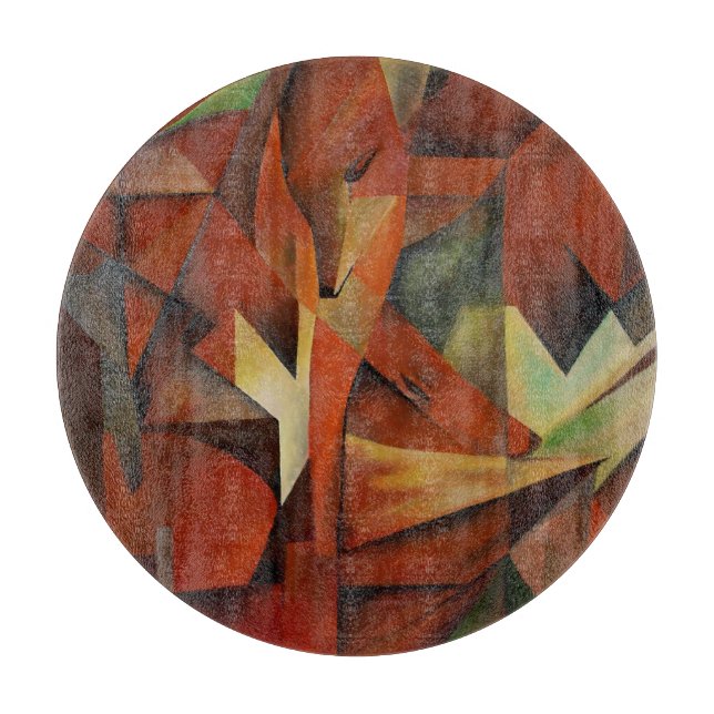Foxes Cutting Board (Front)