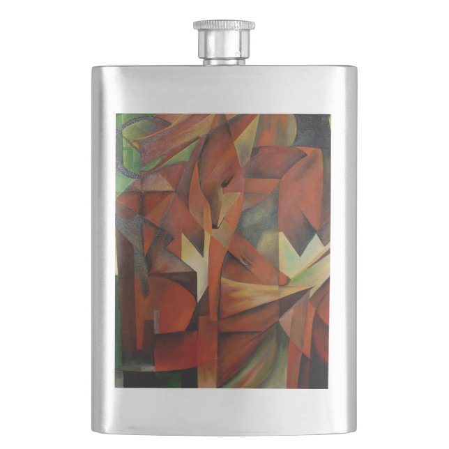 Foxes Hip Flask (Front)