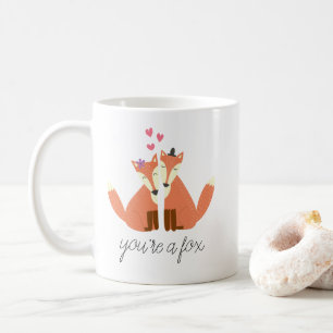 Foxes in Love Coffee Mug