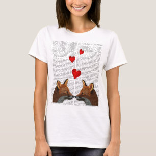 Foxes in Love T-Shirt