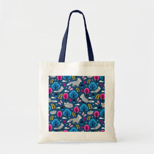 Foxes in the Oak Forest Tote Bag