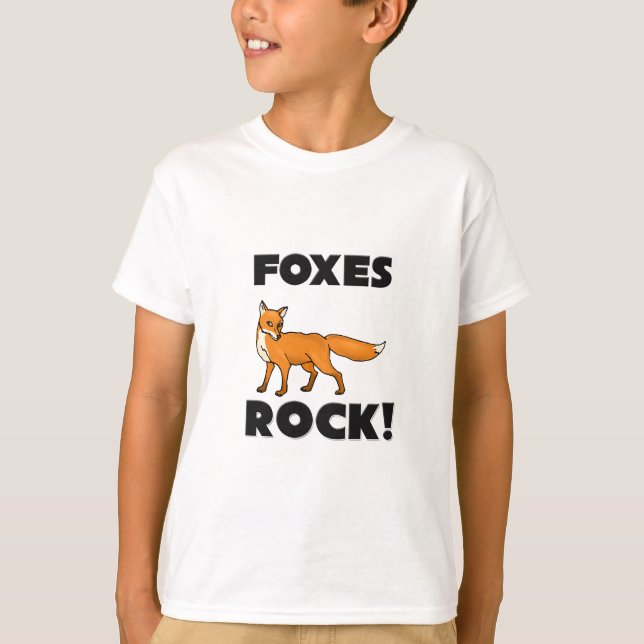 Foxes Rock T-Shirt (Front)