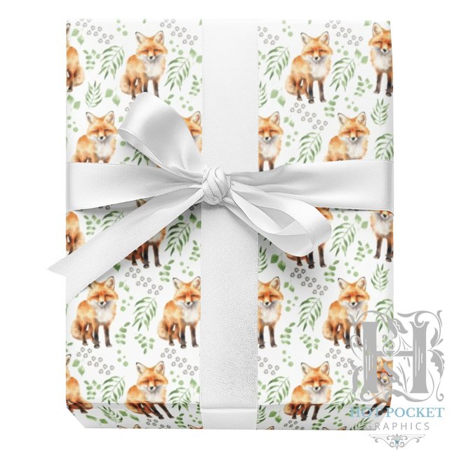 Foxes Wrapping Paper (Creator Uploaded)