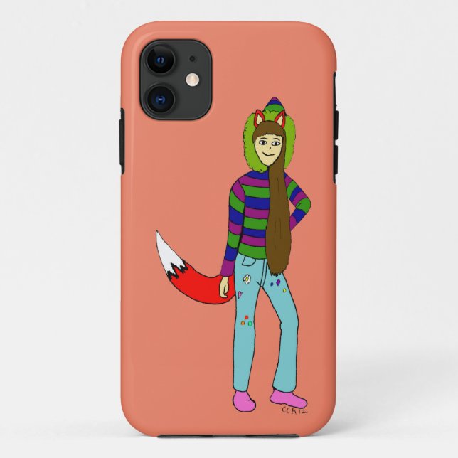 foxgirl  Case-Mate iPhone case (Back)