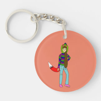 foxgirl  key ring