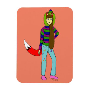 foxgirl magnet