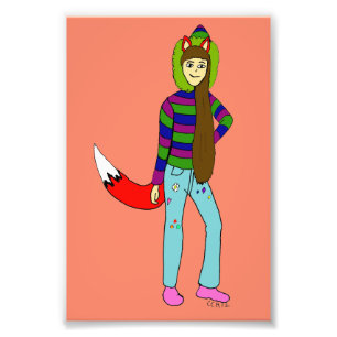 foxgirl photo print