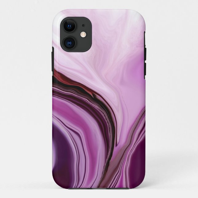 "Foxglove abstract" IPhone 5 case (Back)