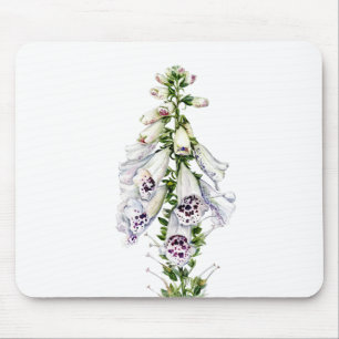 Foxglove flower mouse mat