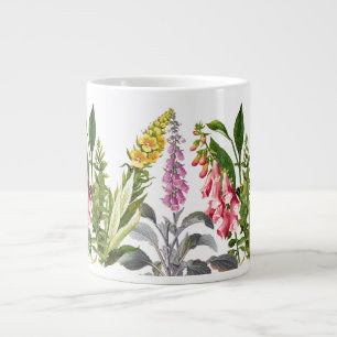Foxglove Flowers Floral Garden Jumbo Mug