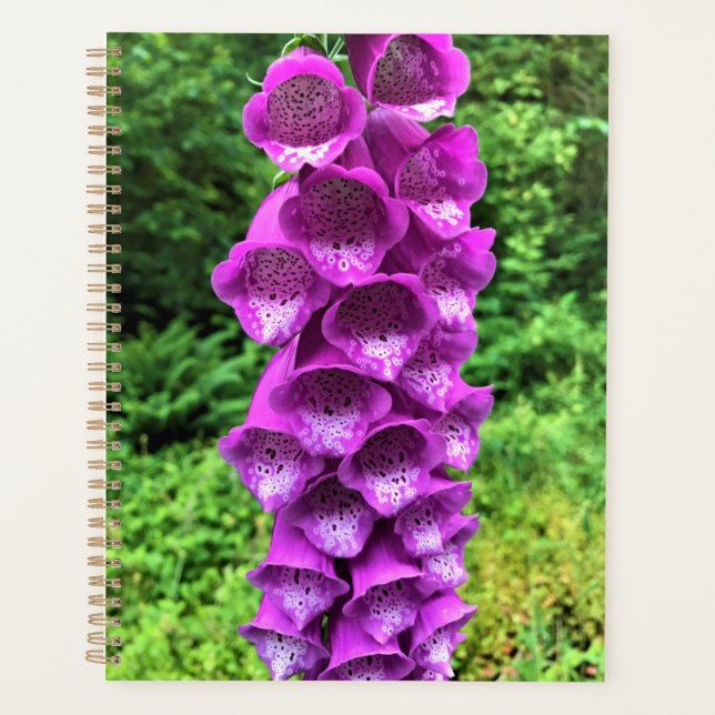 Foxglove Flowers, Oregon Planner (Front)