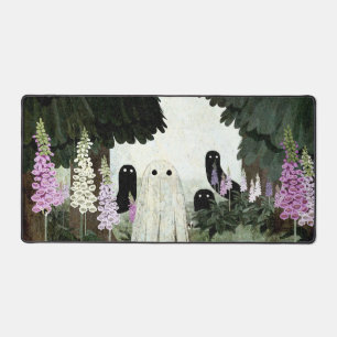Foxglove Ghost Desk Mat