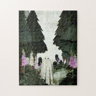 Foxglove Ghost Jigsaw Puzzle