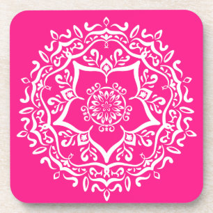 Foxglove Mandala Coaster