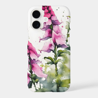 Foxglove - Watercolor flowers