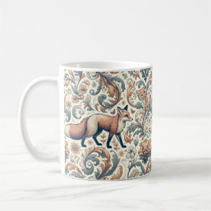 Foxglove Whispers: Victorian Elegance in Nature's Coffee Mug