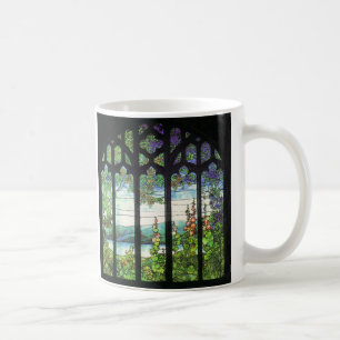 Foxglove & Wisteria Stained Glass Mug