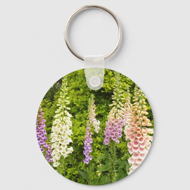 Foxgloves Key Ring (Front)